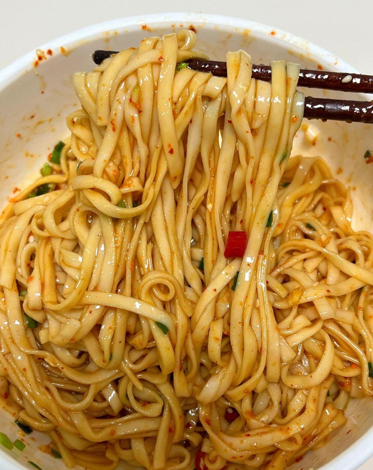 蚝油捞面