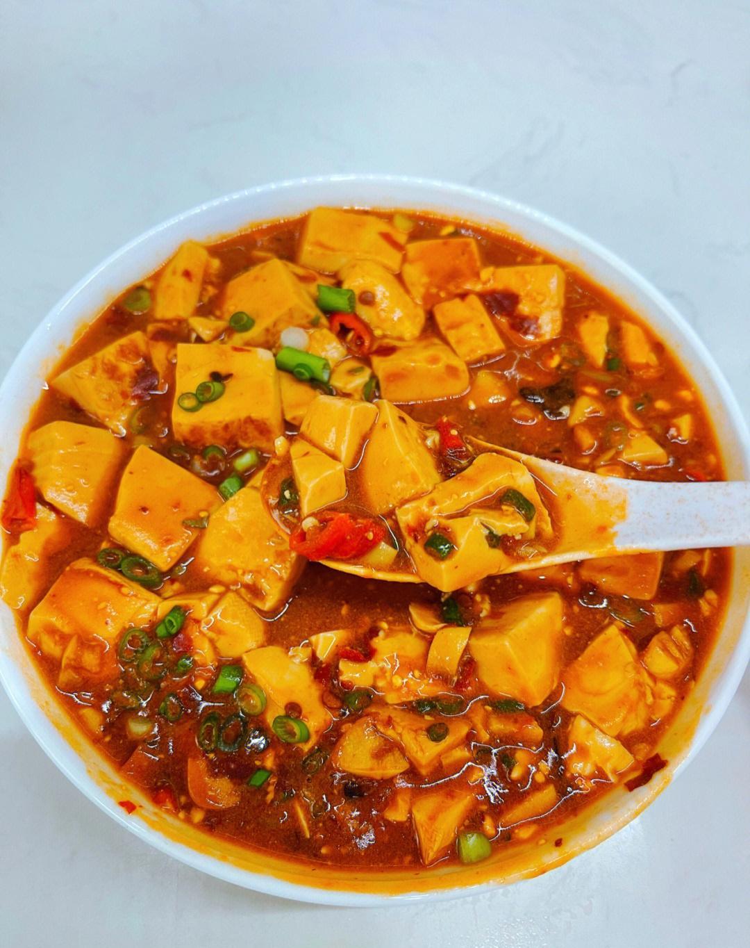 难怪火爆全网减脂版麻辣豆腐太好吃了