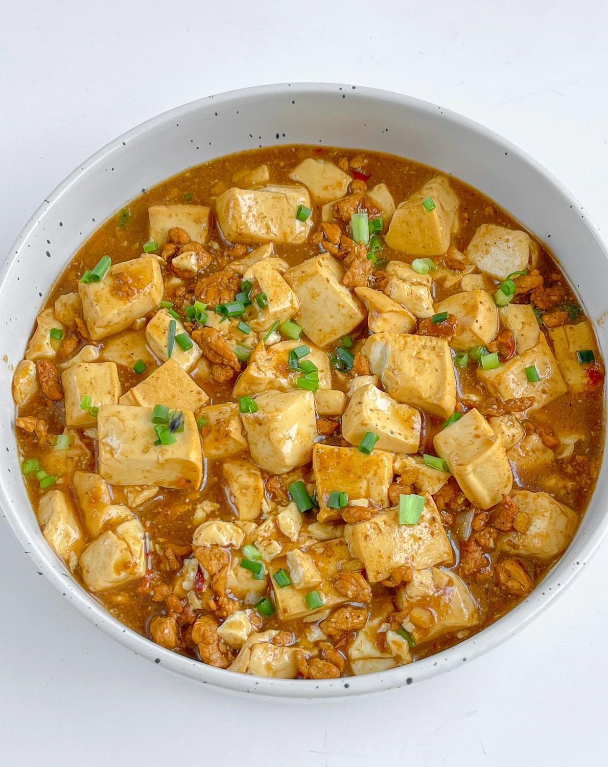 低脂肉末豆腐