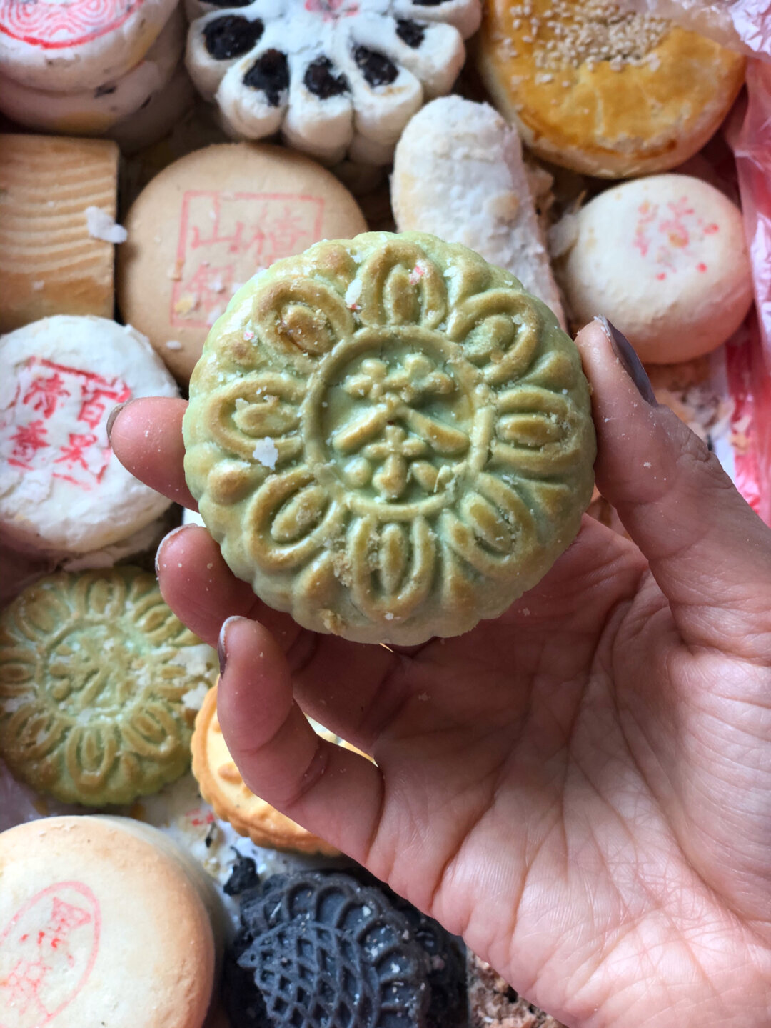 老北京稻香村硬壳吃家 其实还有一个南瓜味道的已经被我吃光了