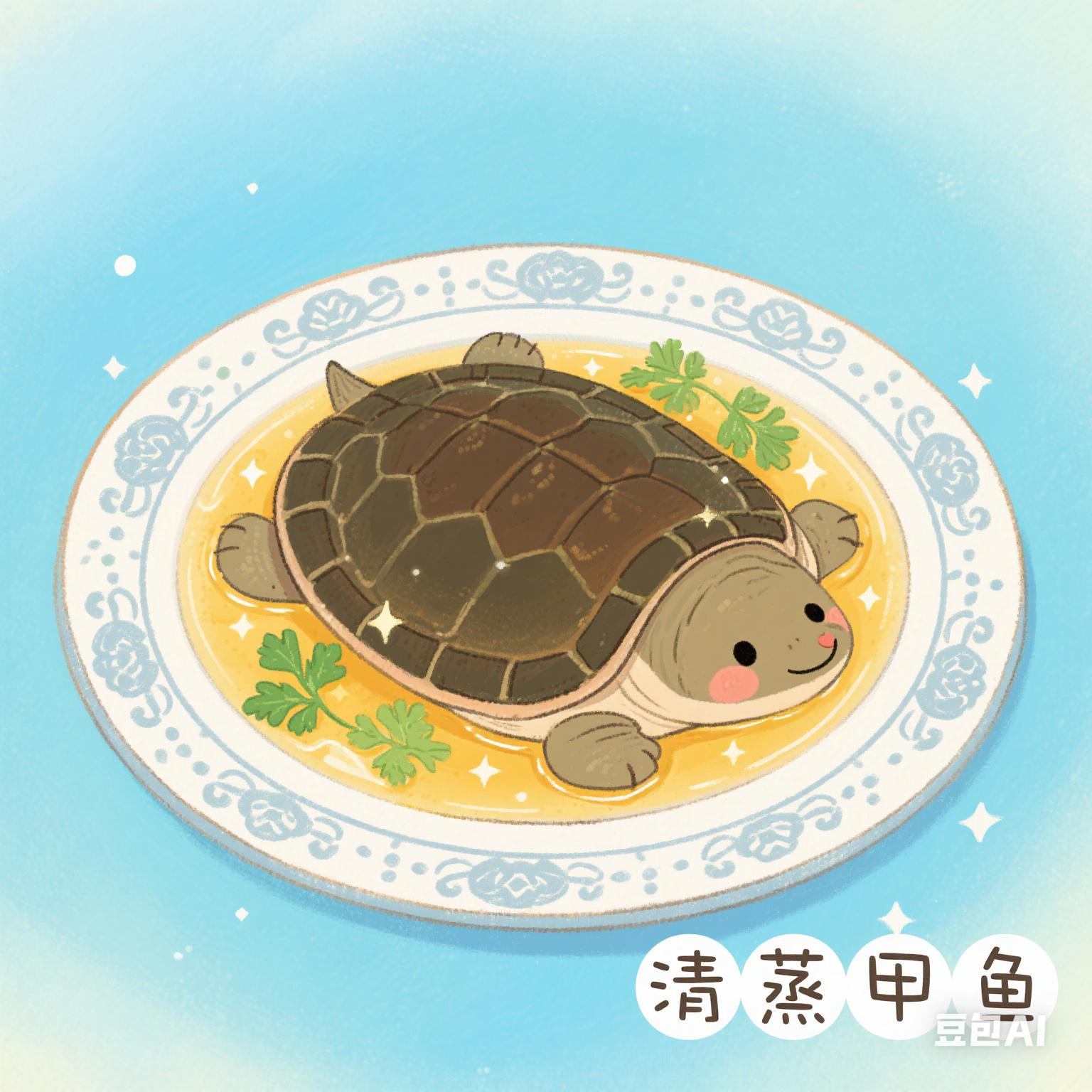 不甲鱼动漫图片甲鱼卡通图片清蒸甲鱼甲鱼 卡通甲鱼 q版汉寿甲鱼