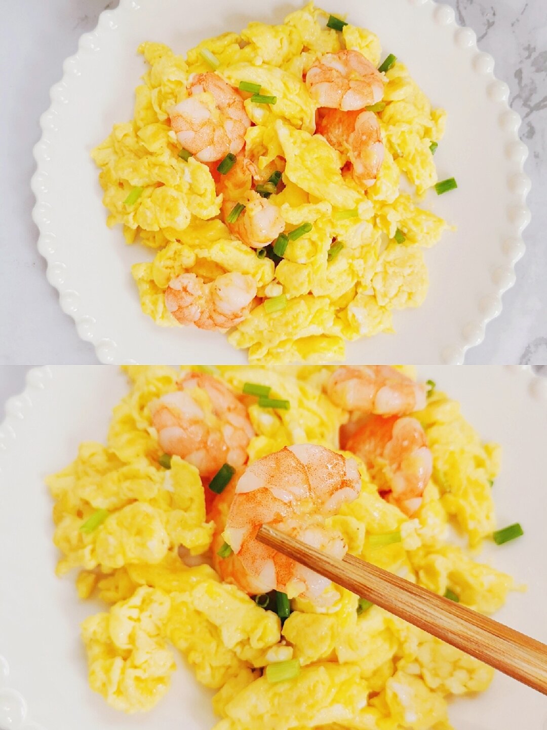 虾仁滑蛋其实是港式茶餐厅特别经典的一道菜,这道菜注重的是鸡蛋嫩滑