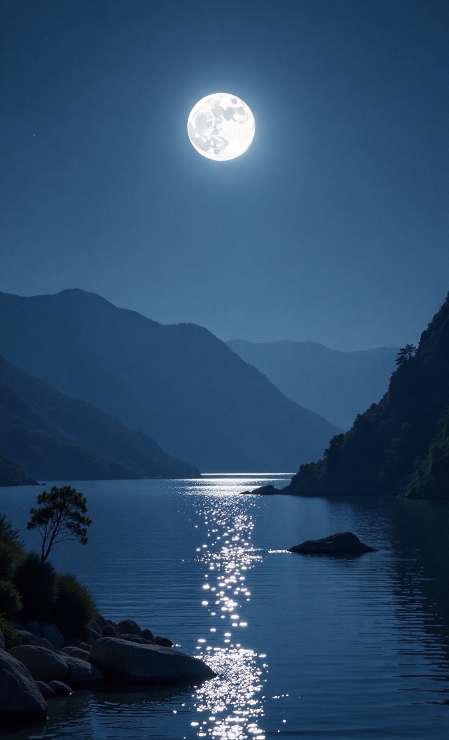 声声慢·皓月当空