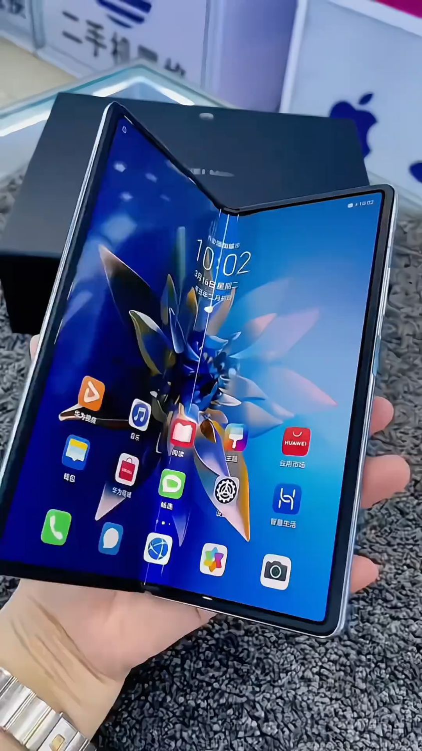 99新 huawei/华为 matex2折叠屏手机双卡5g官方正品严选靓机