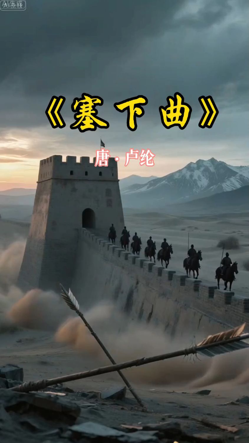 卢纶的《塞下曲》