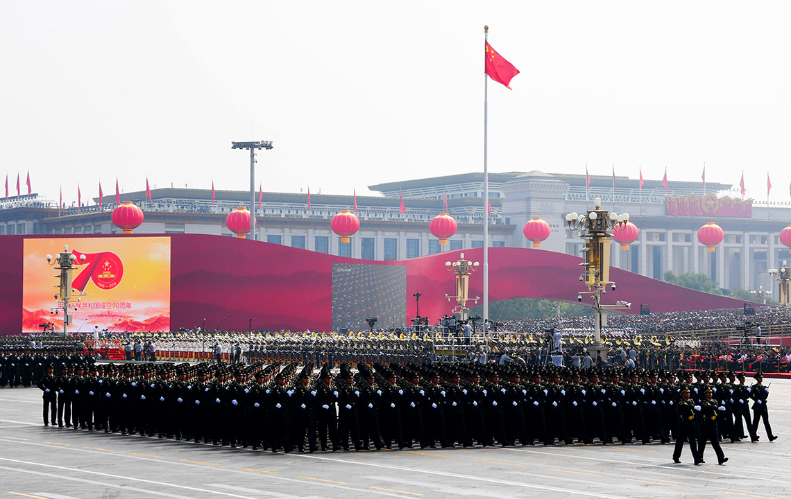 阅兵仪式,上次看到还是2019年,那国庆节期间,刚好可以在家看,为了