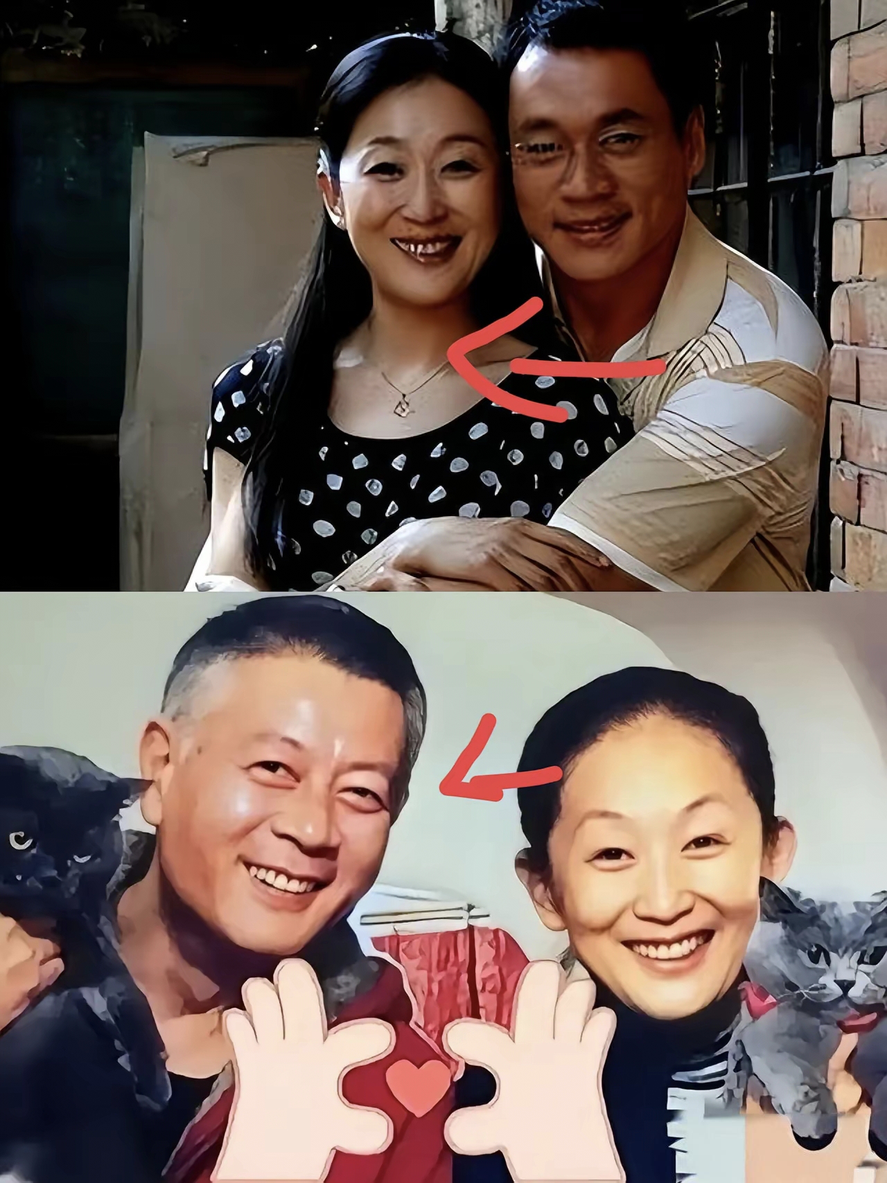 护士认出巫刚要合影陈瑾就默默在旁边等