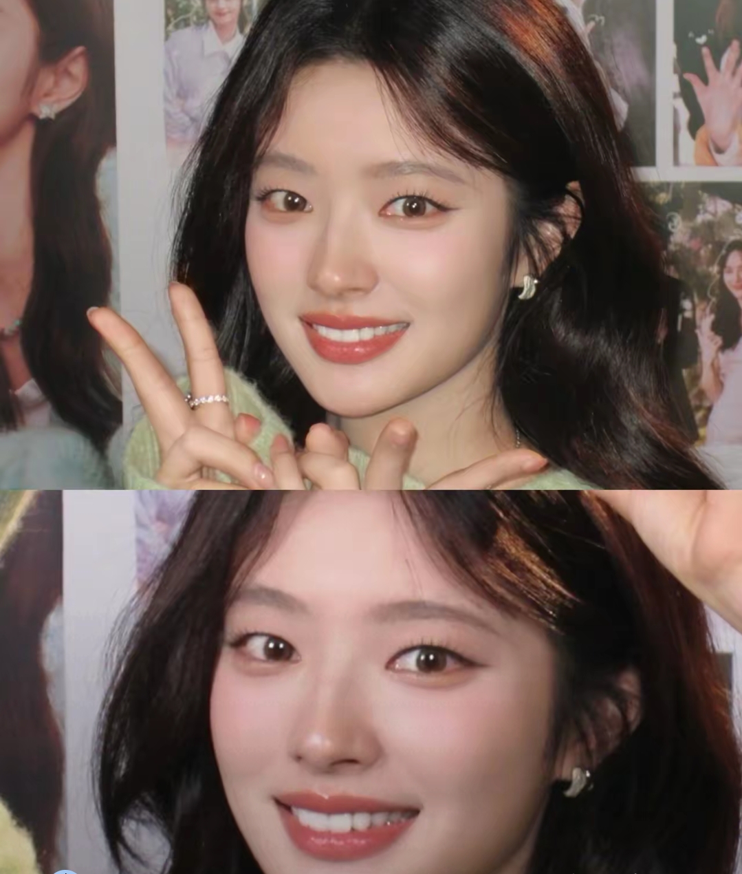 但是你们别忘了她是 单眼皮! 单眼皮能长成这样真的不容易了!