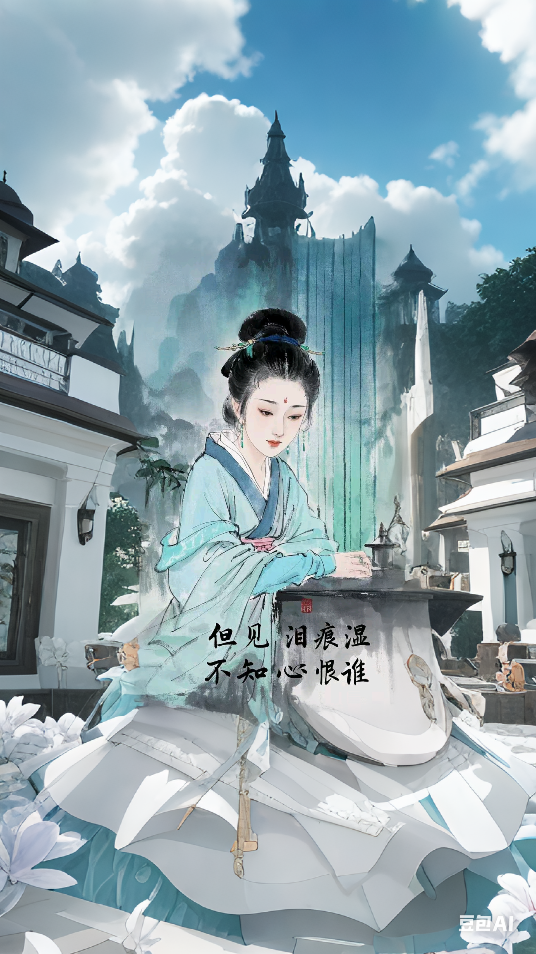 《怨情》是李白以简洁笔触描绘女子幽怨的佳作,这首诗通过女子卷帘