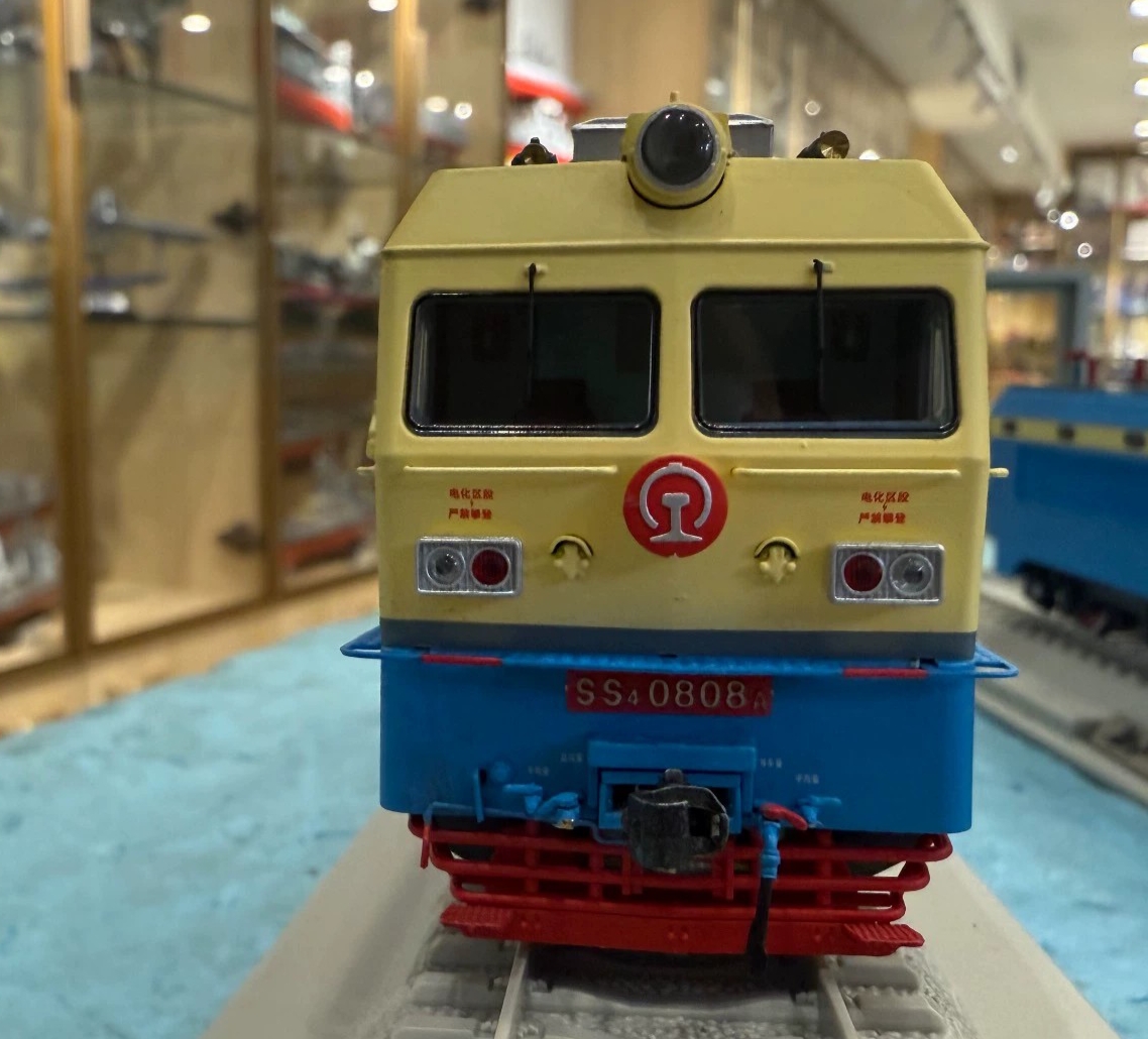 韶山4g型电力机车,火车模型