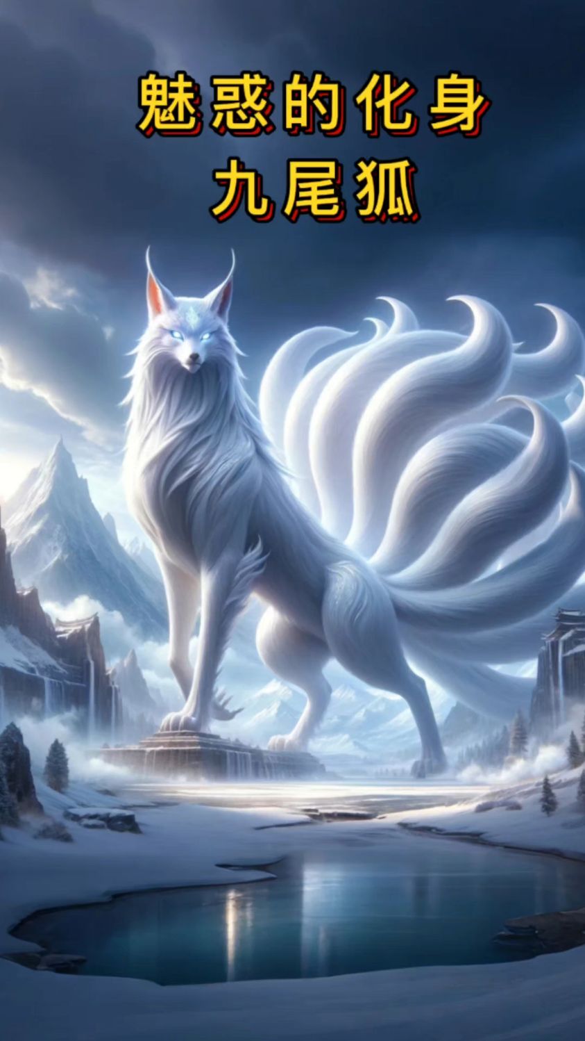 魅惑的化身九尾狐#九尾狐