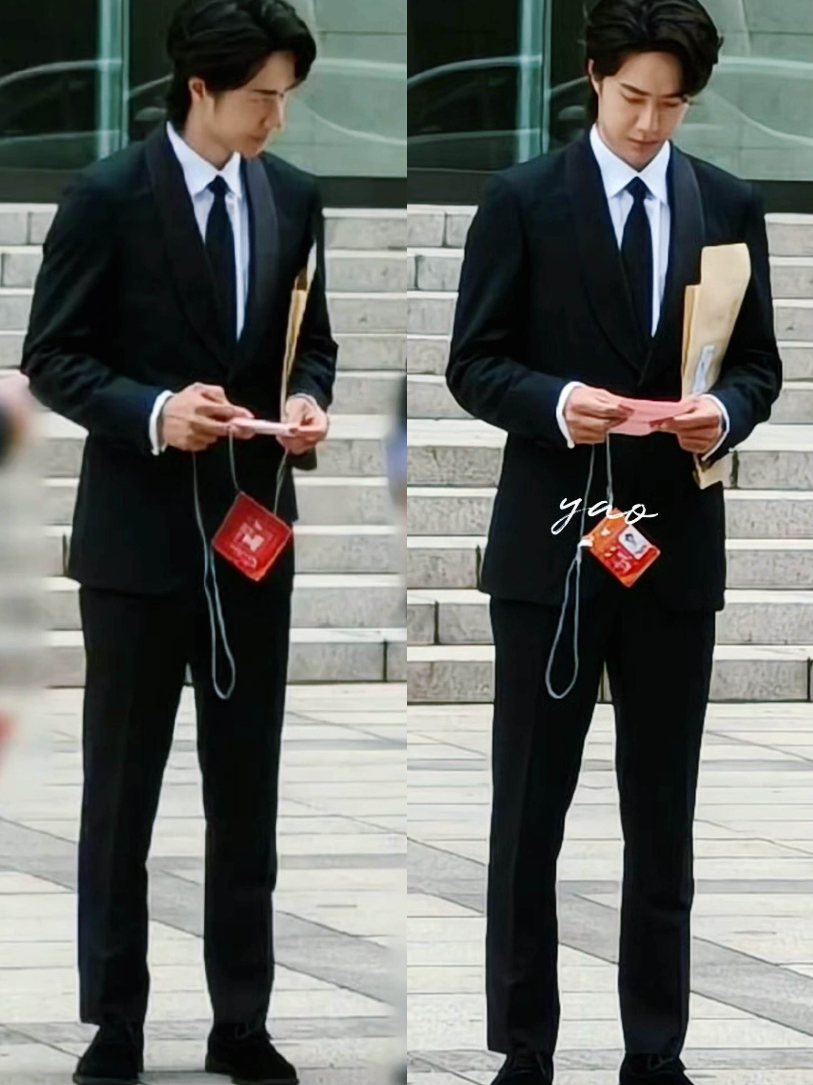 上,他正在参加文明对话部长级会议,参加西装套装帅气值爆表,坐姿端正