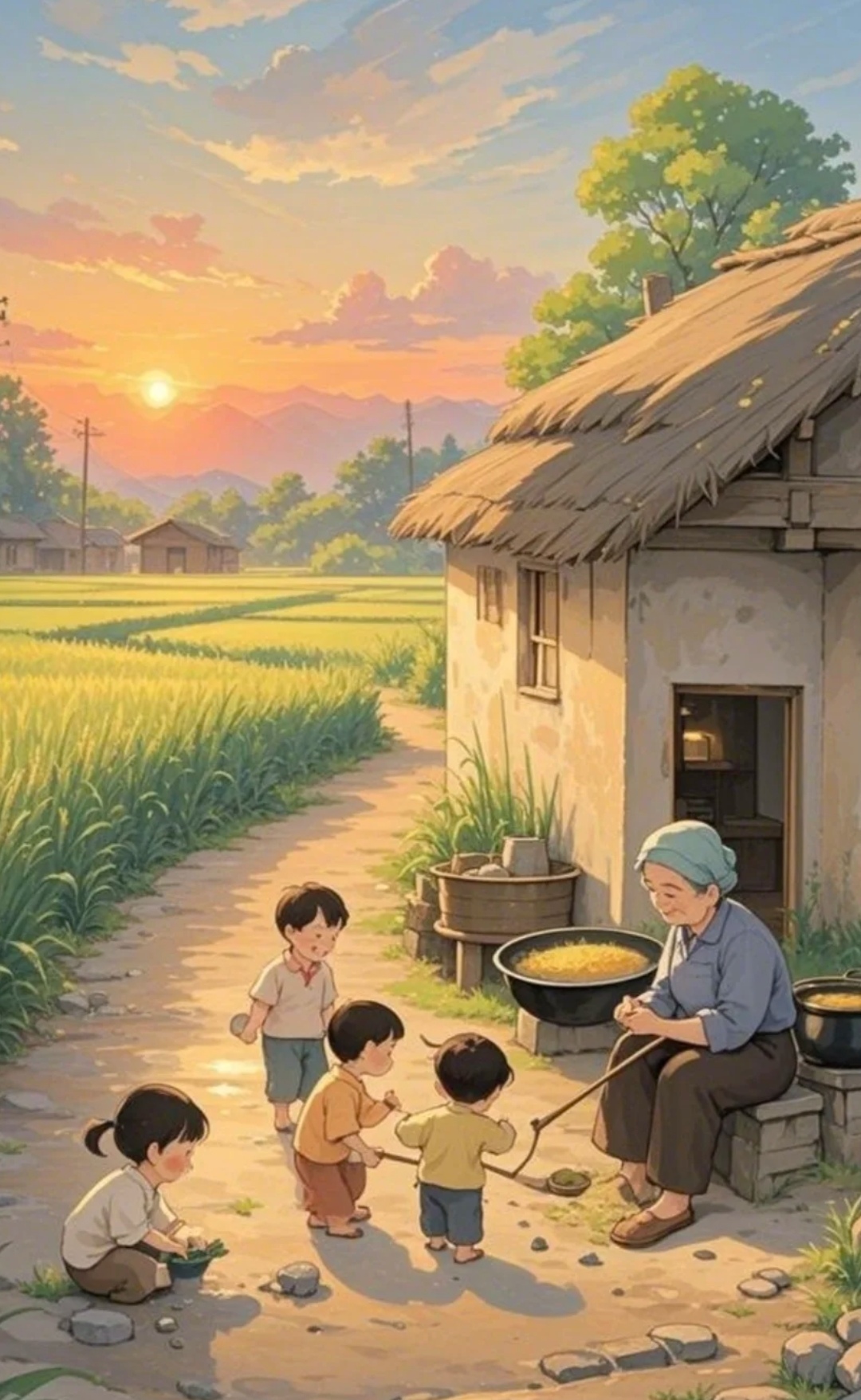 回不去的童年:春节前回了趟老家,发现村里很多老人都已经去世了,跟