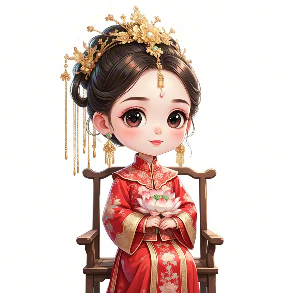 可爱古风女生头像