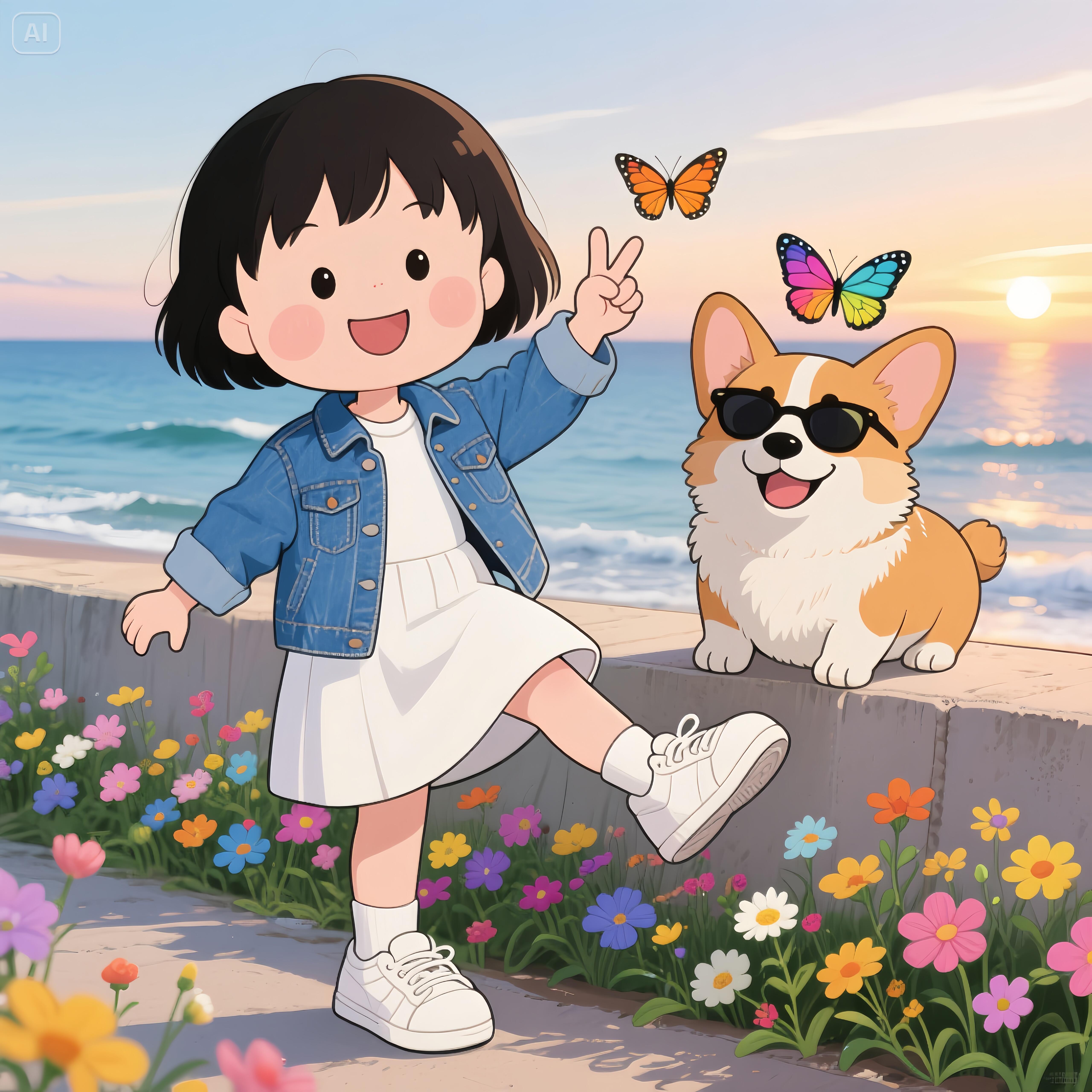 "有在好好生活"~可爱小丸子头像