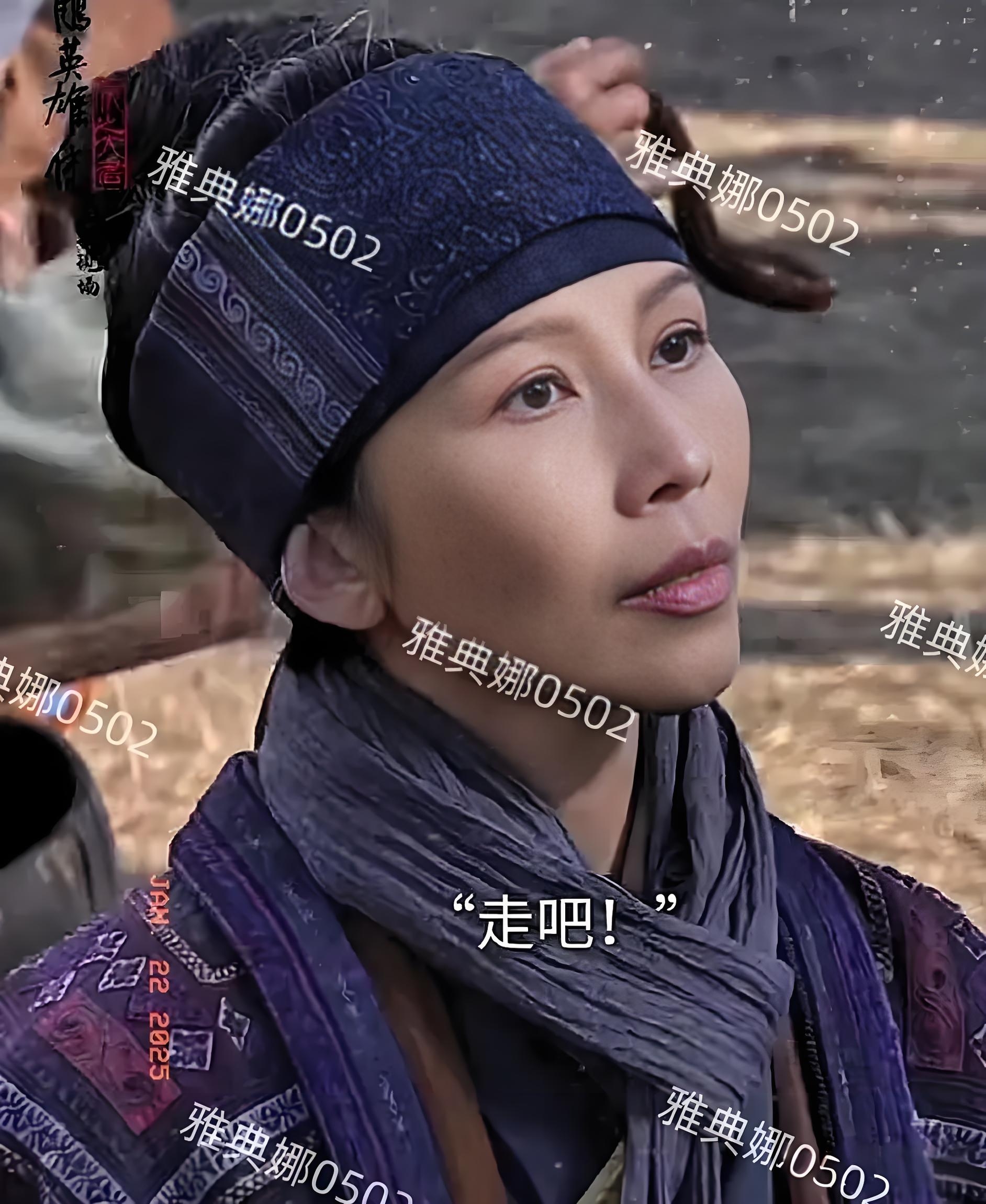 蔡少芬新片演肖战的妈,51岁的她虽然年纪大了但骨相依然出众五官立体