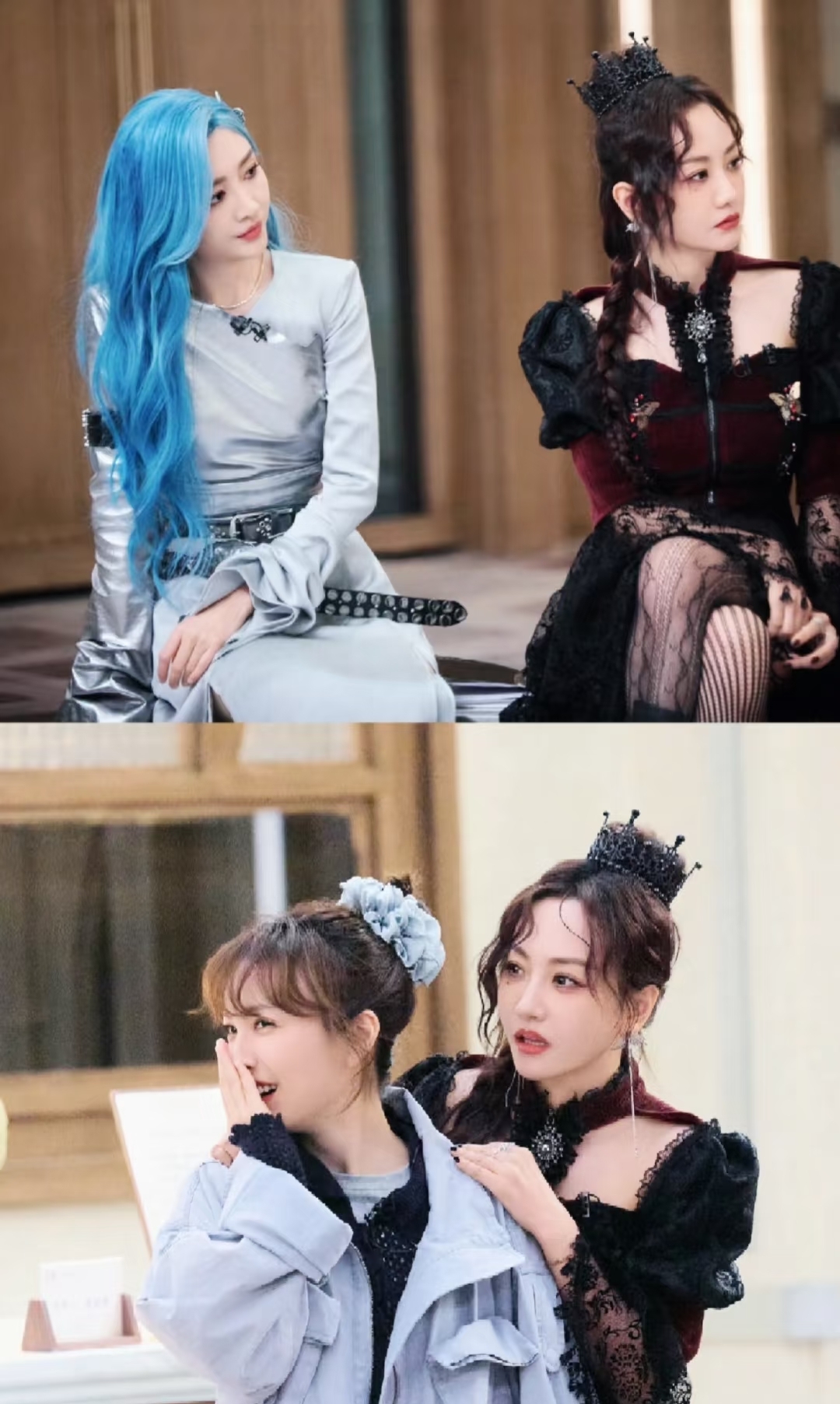 这期节目里,蓉蓉在鸥鸥身边特别有姐姐的感觉,完全不像妹妹,简直就