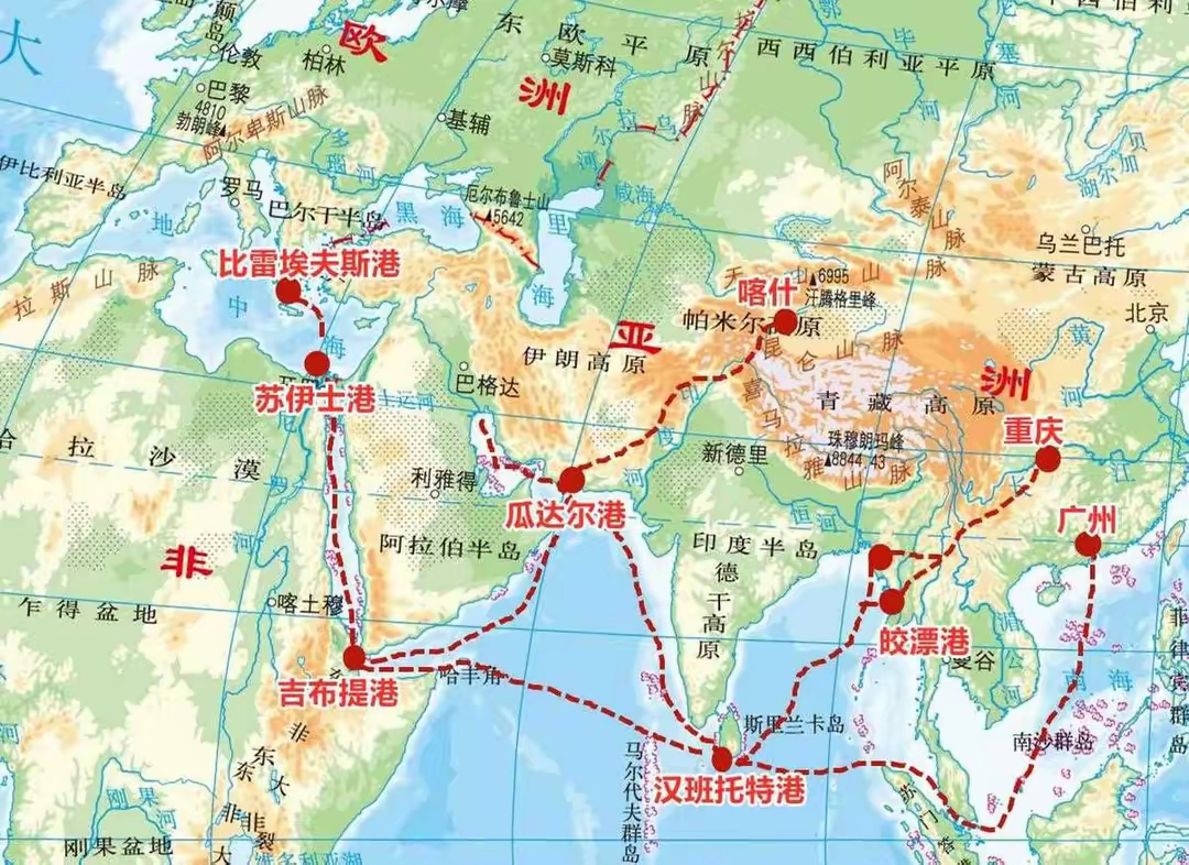 1,瓜达尔港(巴基斯坦),民用港口;