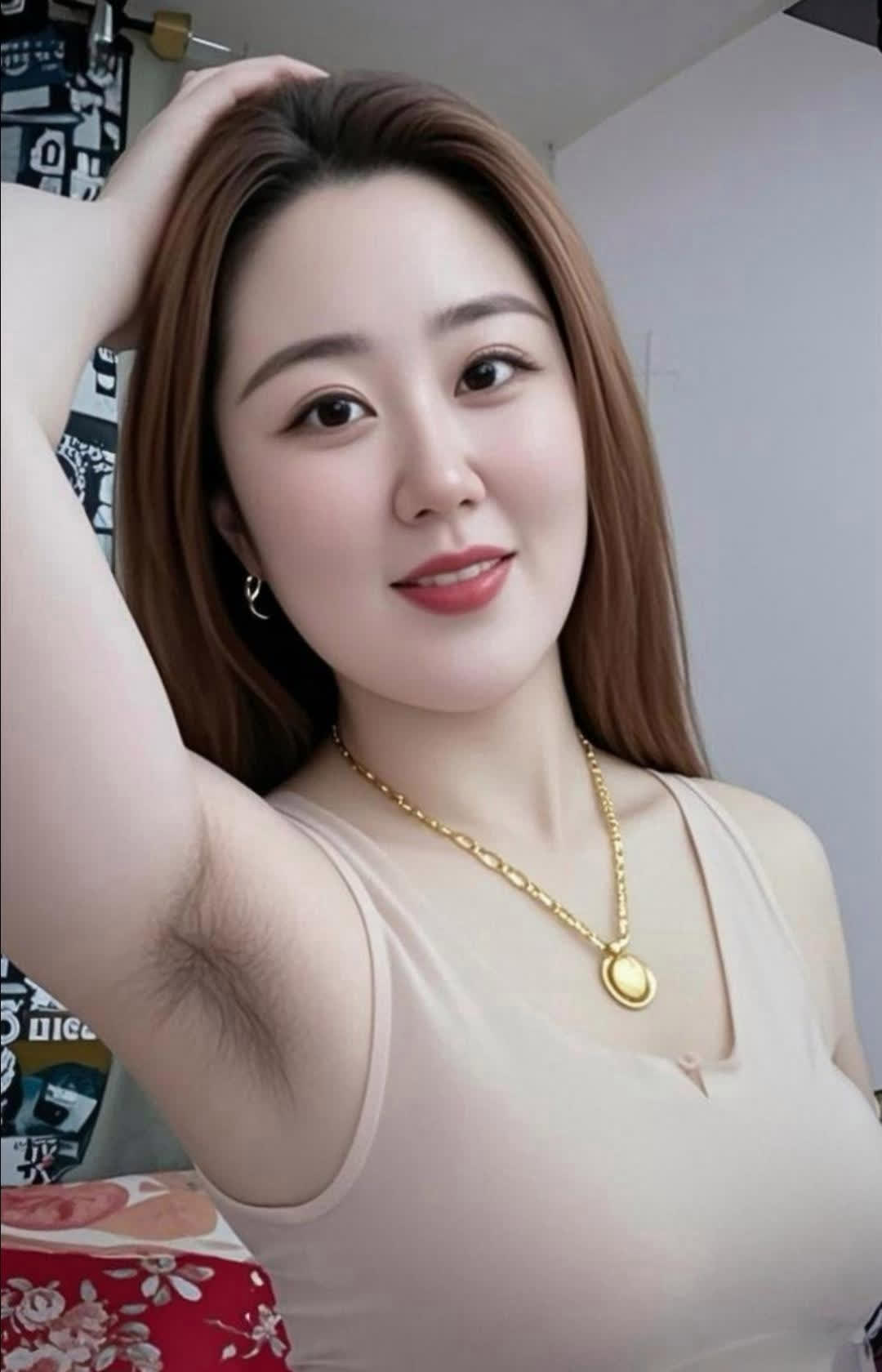 有人称女生腋毛有失美观,然吾却不以为然