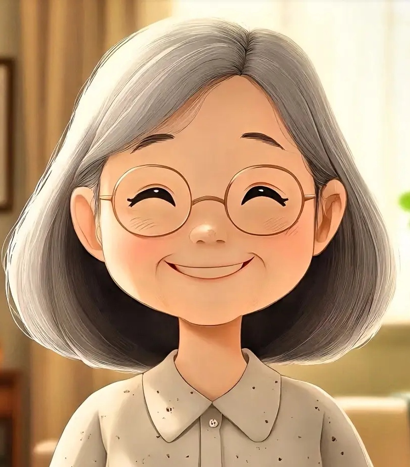 卡通图片姥姥头像卡通哈哈大笑卡通老太太图片即将退休的头像图片大全