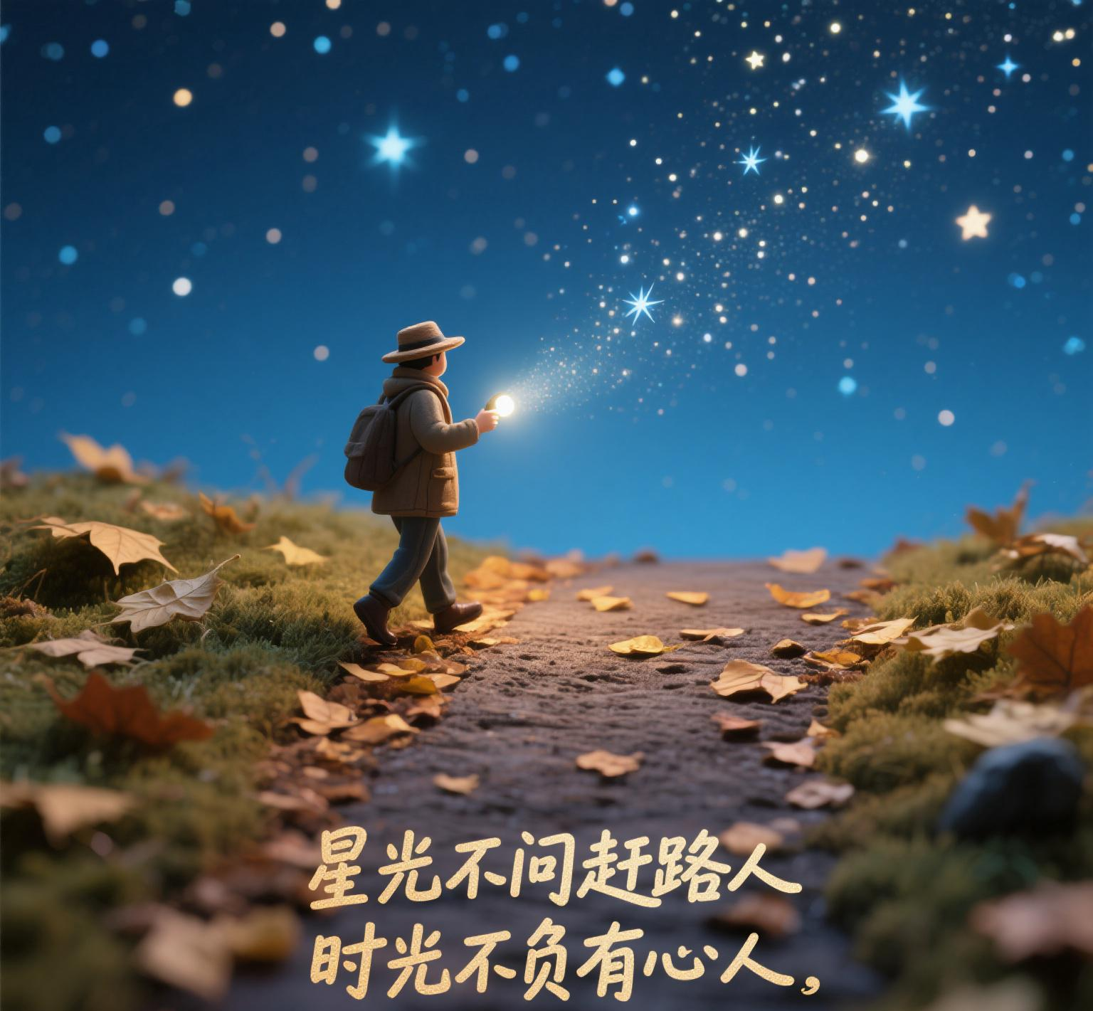 星光不问赶路人,时光不负有心人