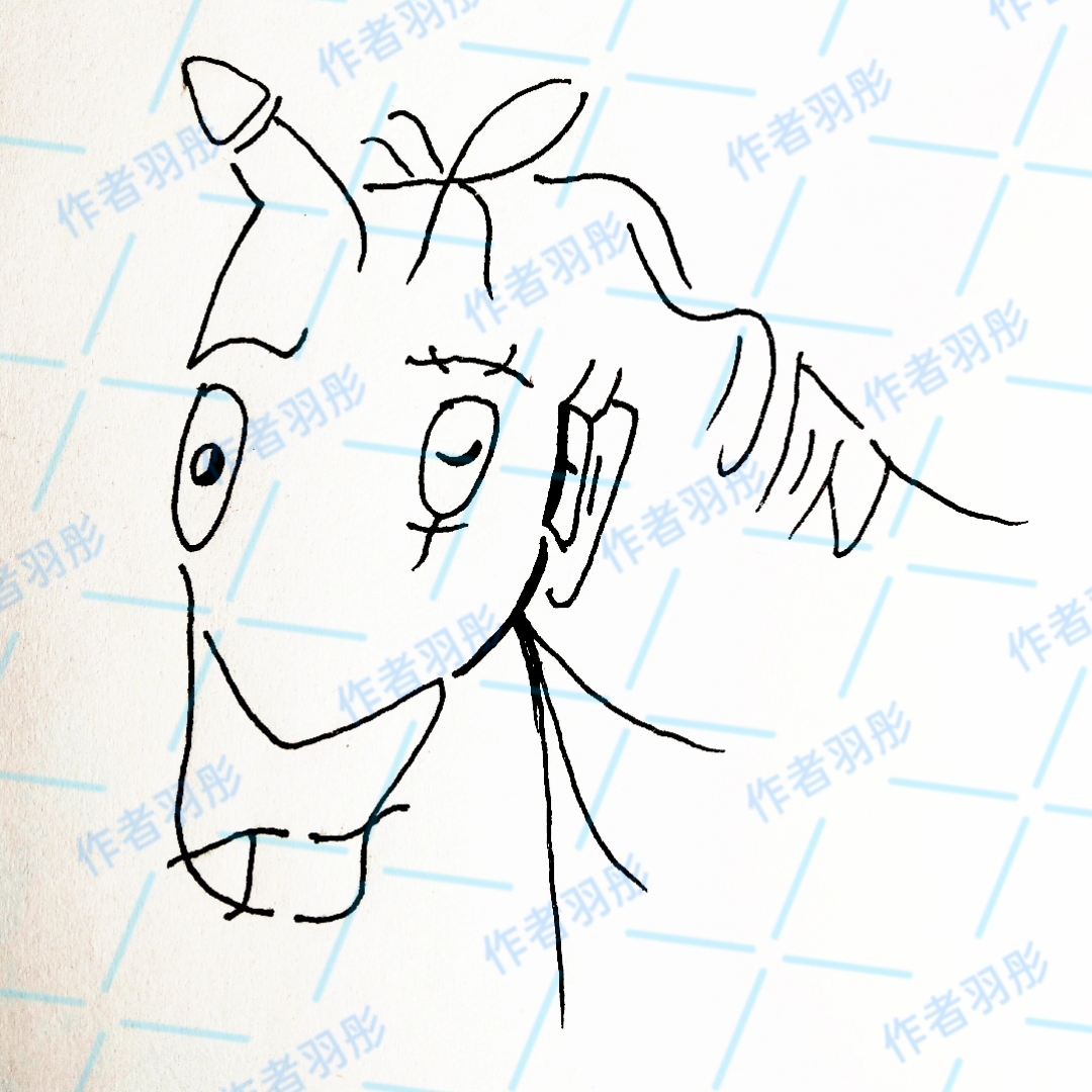 绘画形式有很多种,以此来勾画小马大家并不陌生,但是,用汉字的巧妙