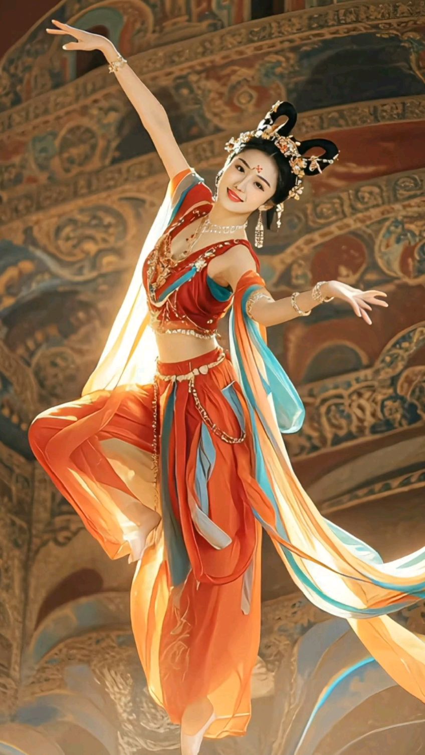 美女舞蹈让人陶醉