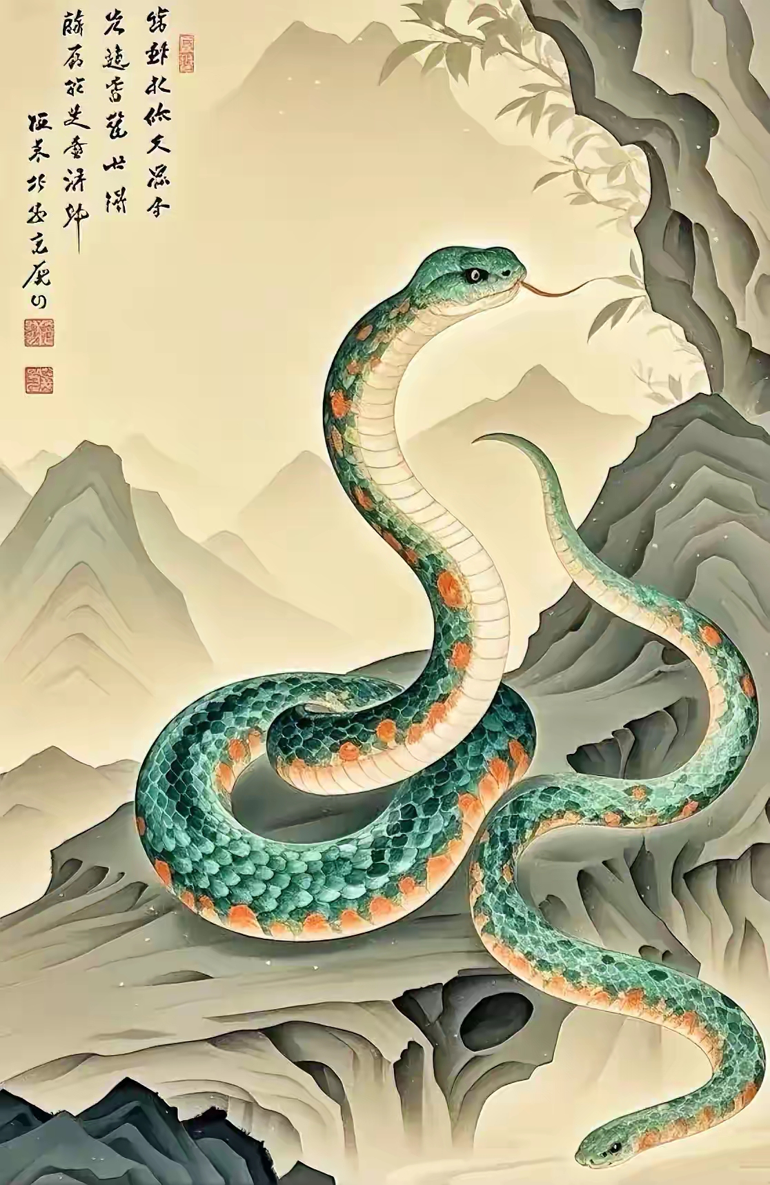 蛇:三多,多财多福多顺利. 蛇:三无,无饥无寒无困扰