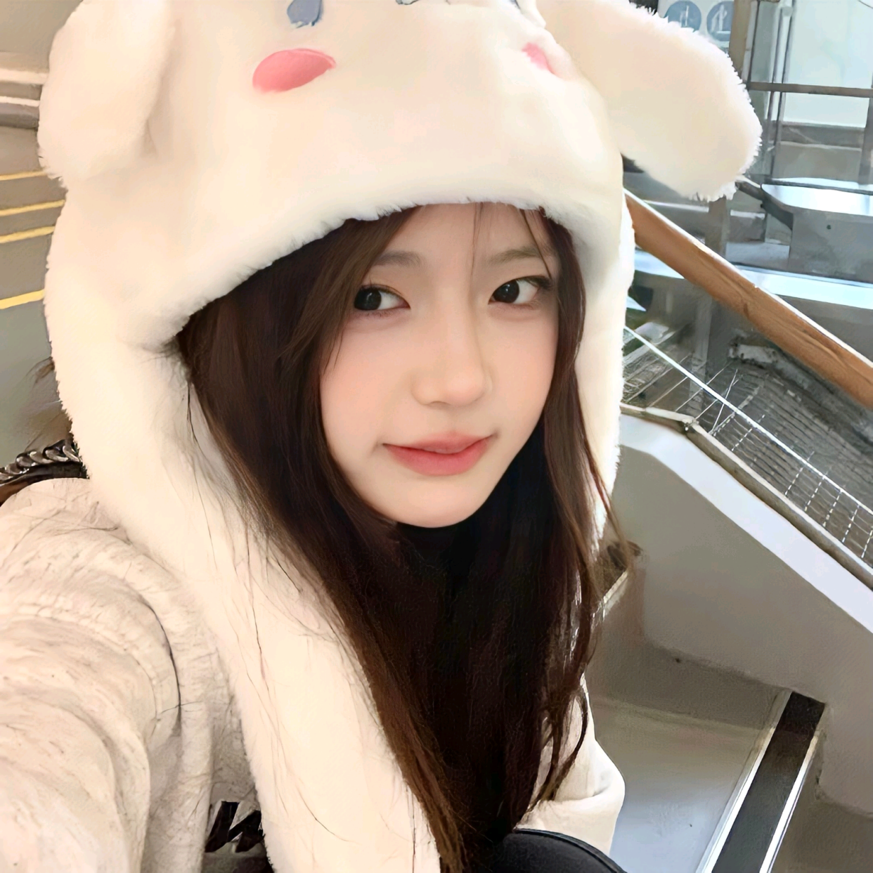 壁纸 美女真人女头系列 头像更新请查收