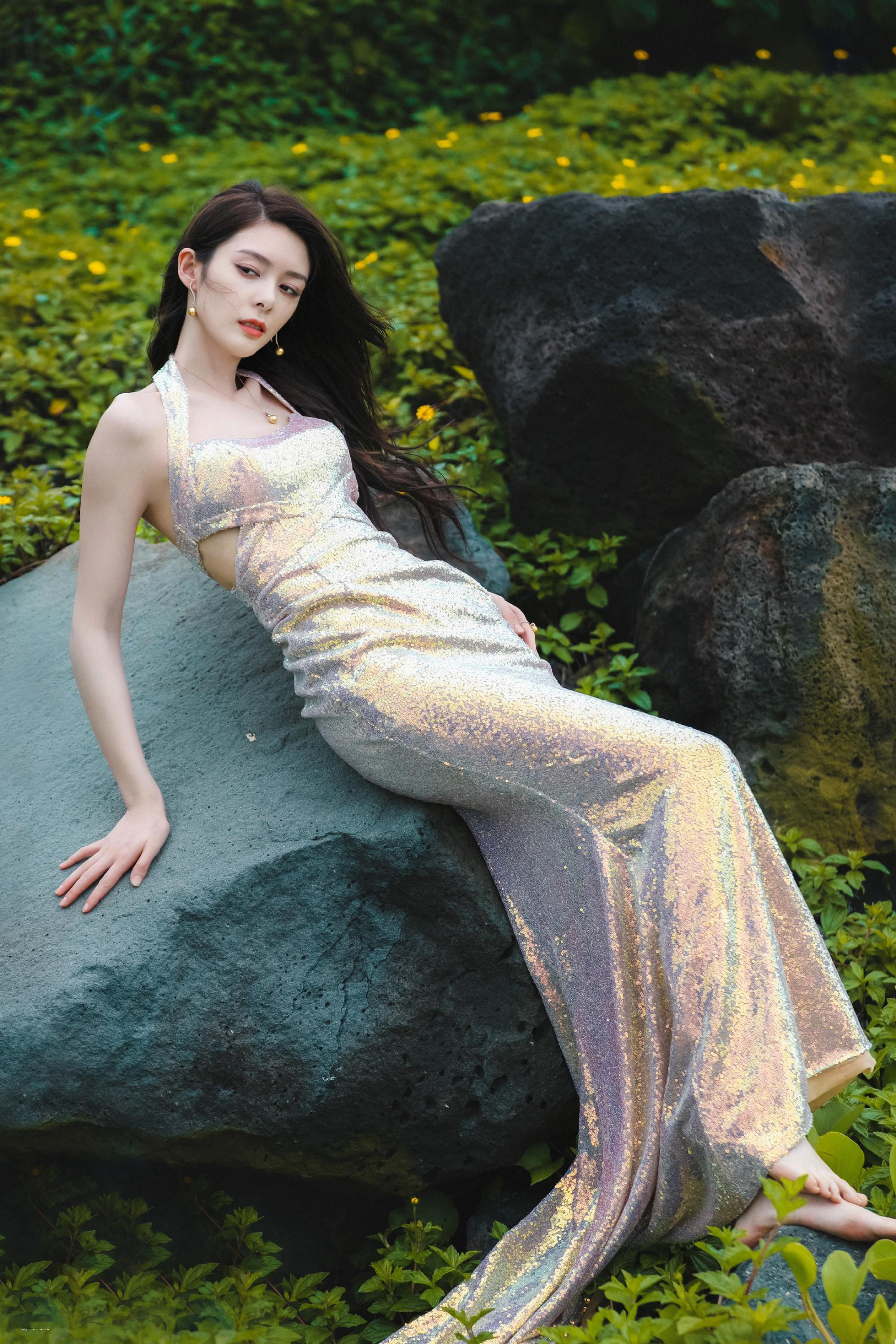 傅菁金色梦美人傅菁