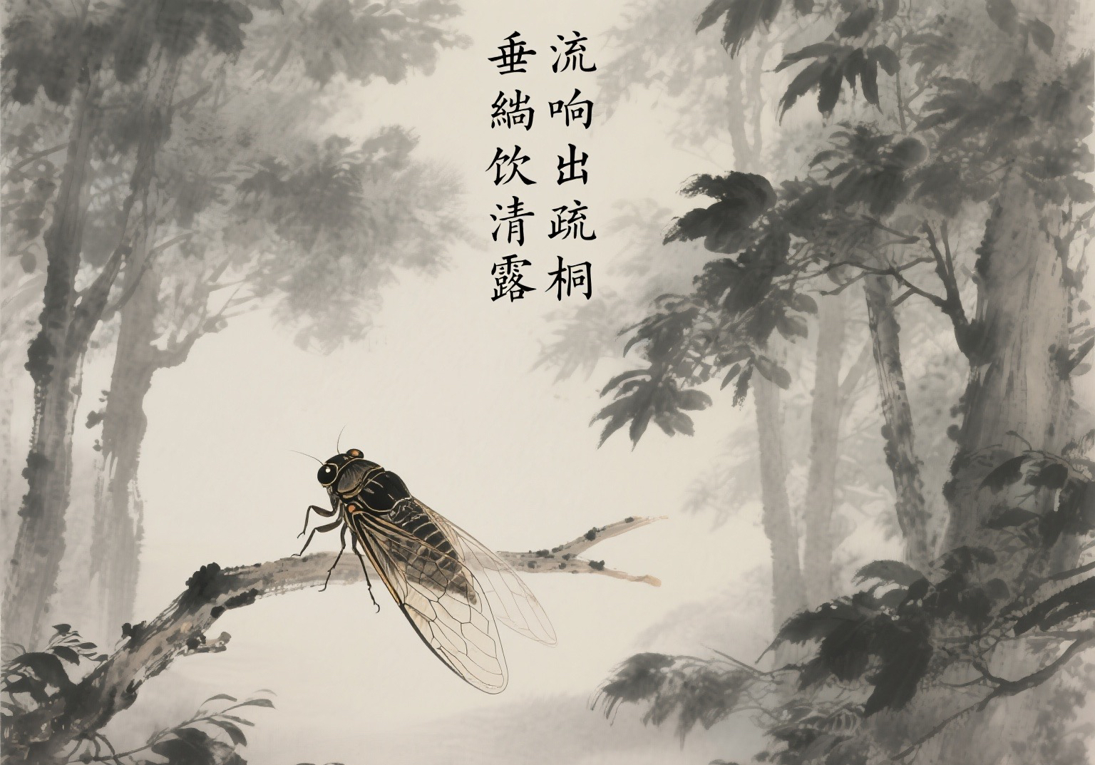 《蝉》托物言志的千古绝唱,五年下册