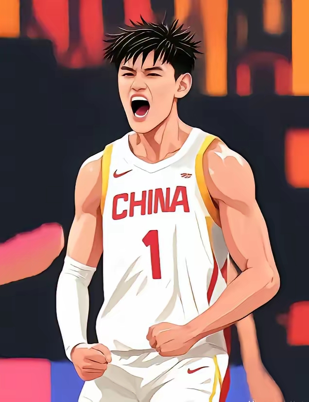 都说周琦不行,今天和关岛的比赛中国男篮内线被维斯利爆成渣,推土机式