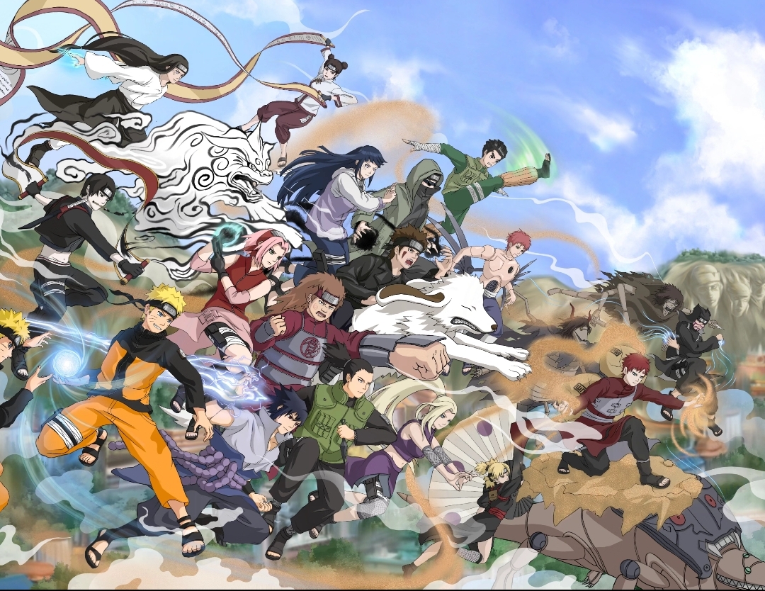 网友乙观点: 厉害的忍者,除了五影三代火 木叶十二小强木叶12小强合照
