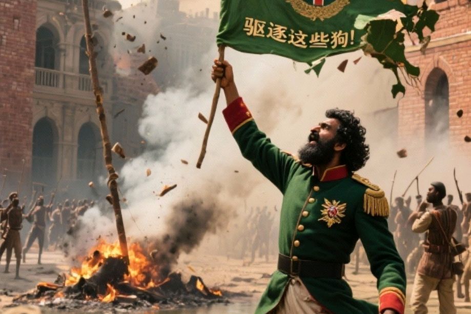 "血染的起义:印度民族大起义的震撼史诗"