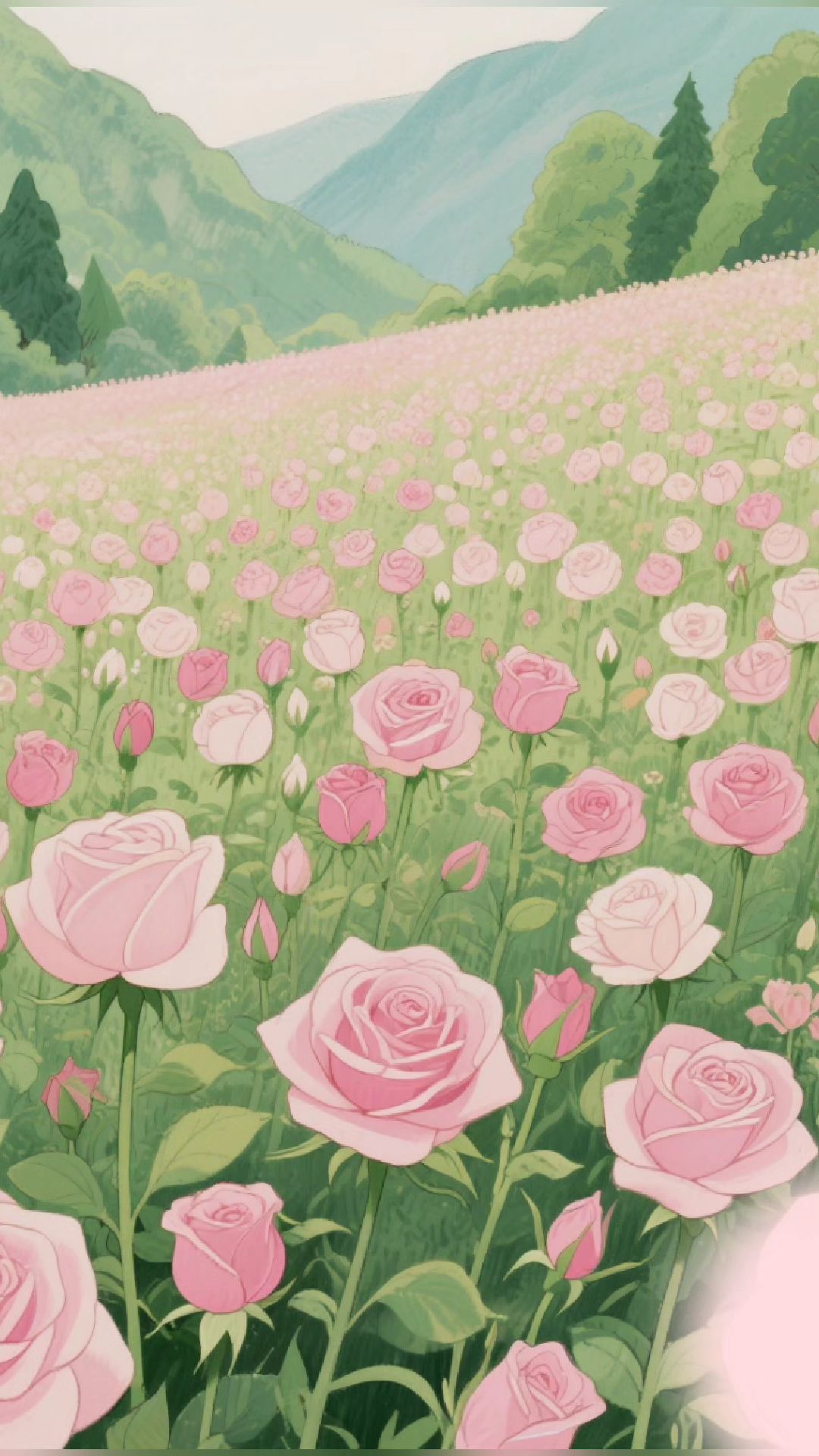 动画的花也是一种别样的风景