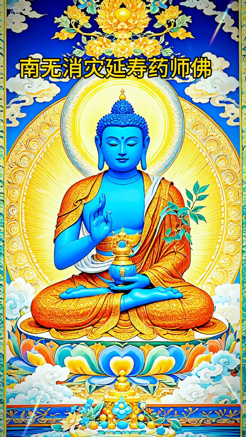 南无消灾延寿药师佛