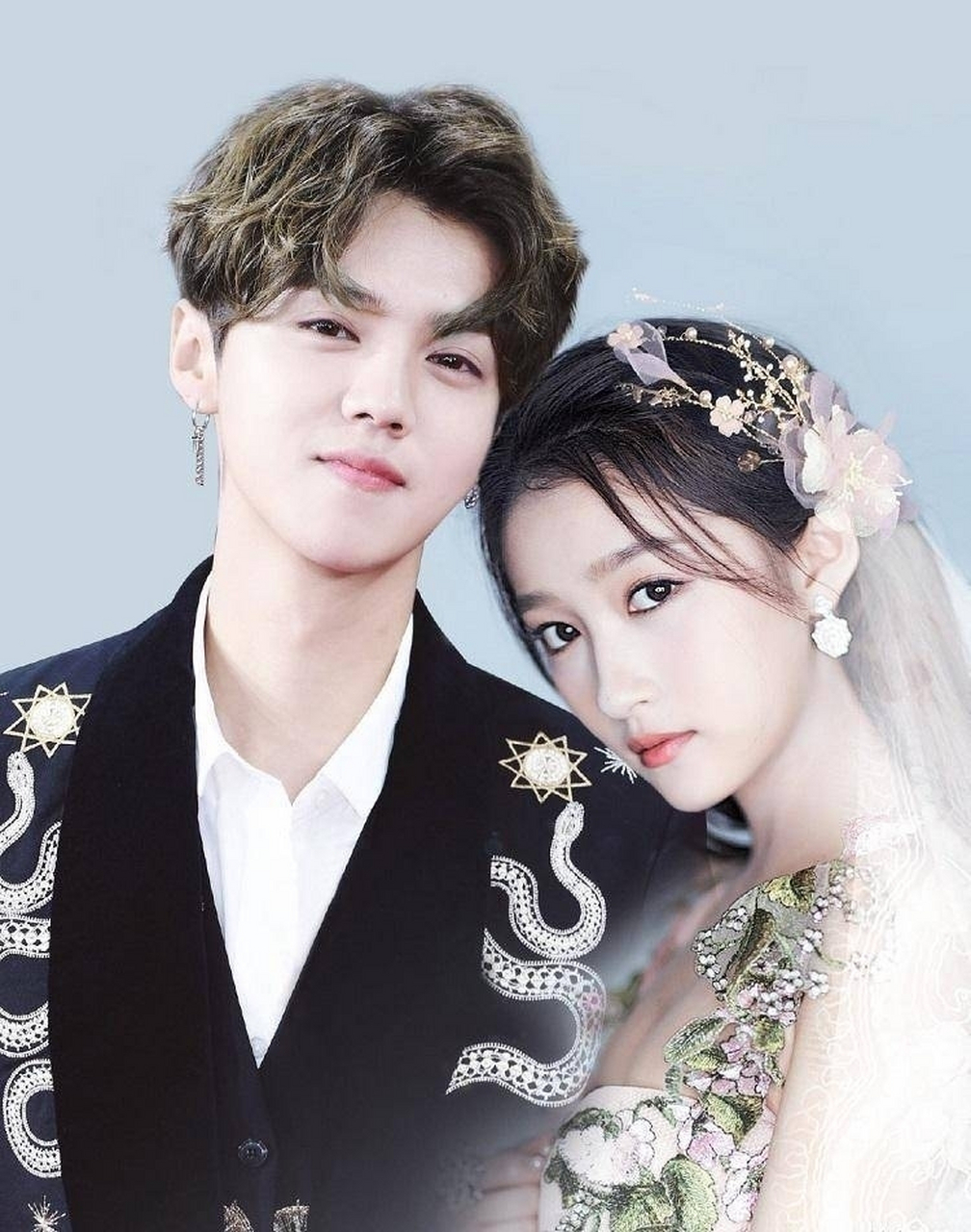 鹿晗戴关晓彤定制口罩逛街,又秀了一波恩爱,太甜了吧! 67