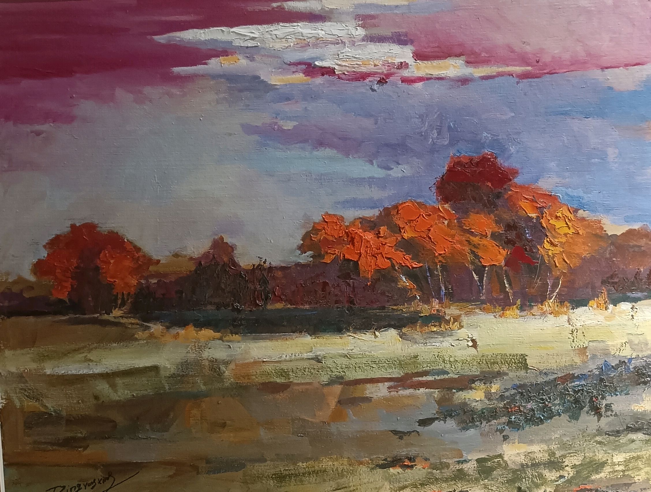 小品油画的品味