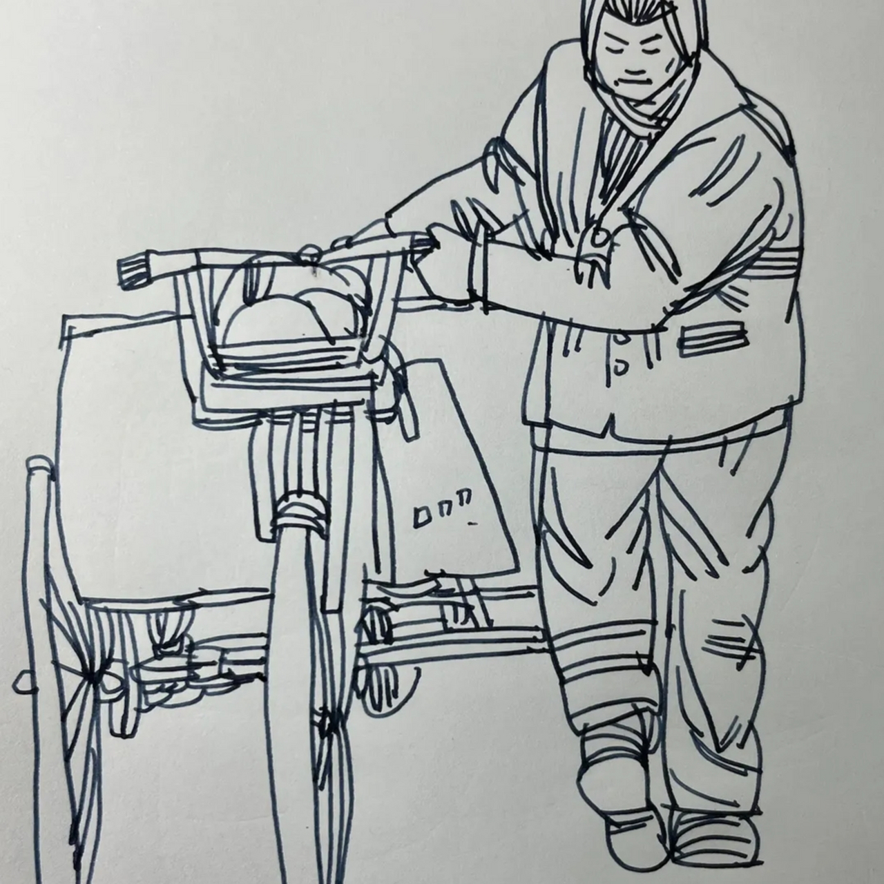 不好好干  长大去扫大街  这是我小时候大人们经