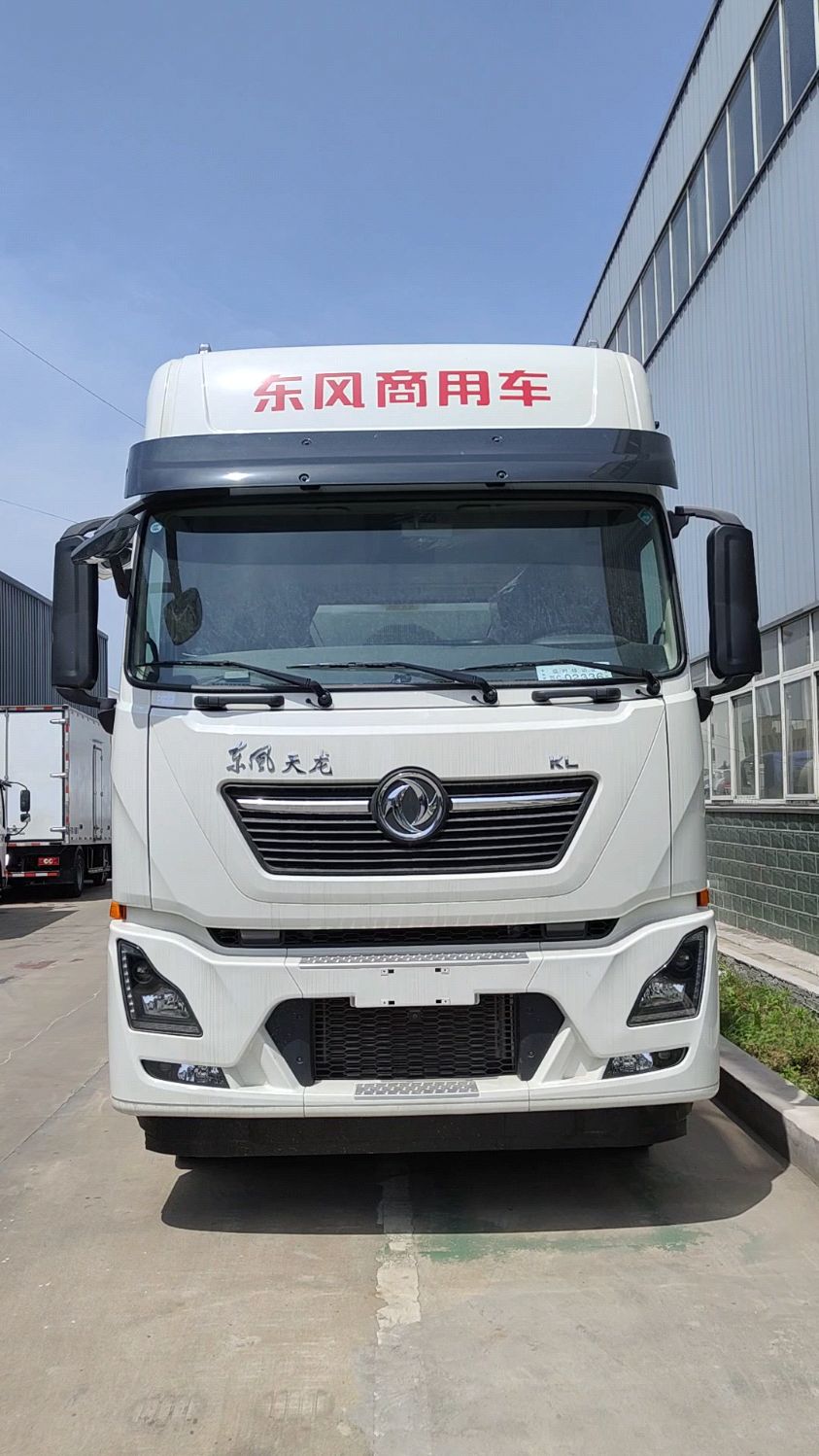 96米东风天龙冷藏车龙擎465马力配开利541平板海柜机好马配好鞍省心