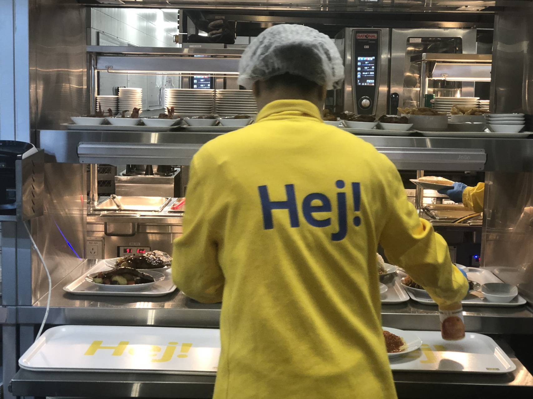 hej(发音hei四声)瑞典语你好的意思