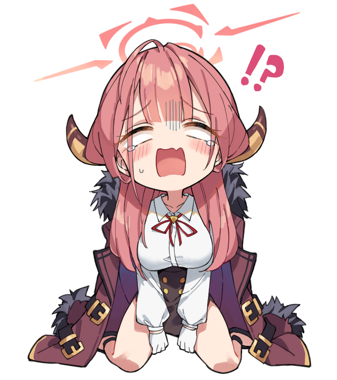 给阿露买瓜子儿去[滑稽]——陆八魔阿露(碧蓝档案)#二次元#  画师:う