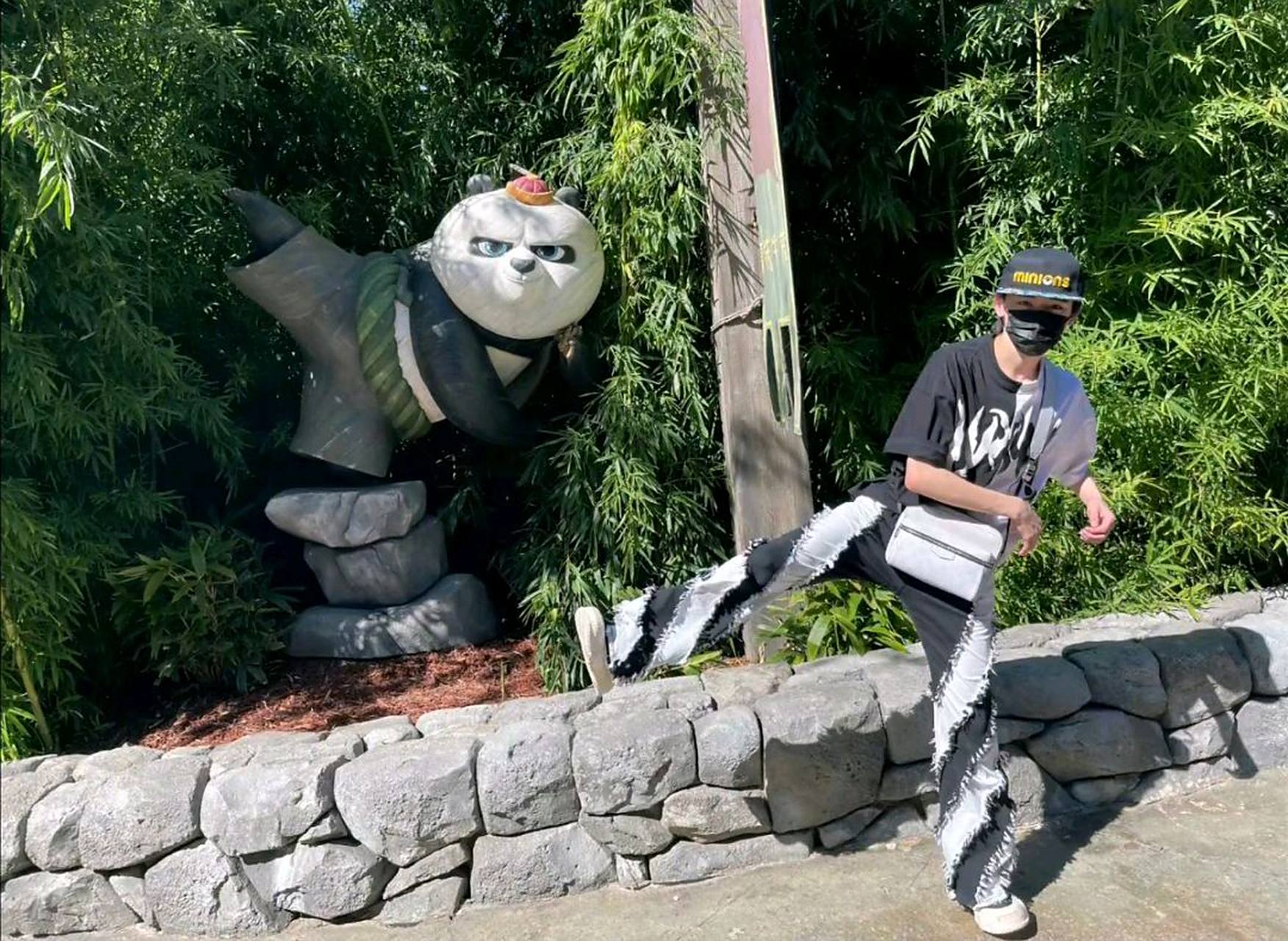 宋芽芽的游客照.#时代少年团