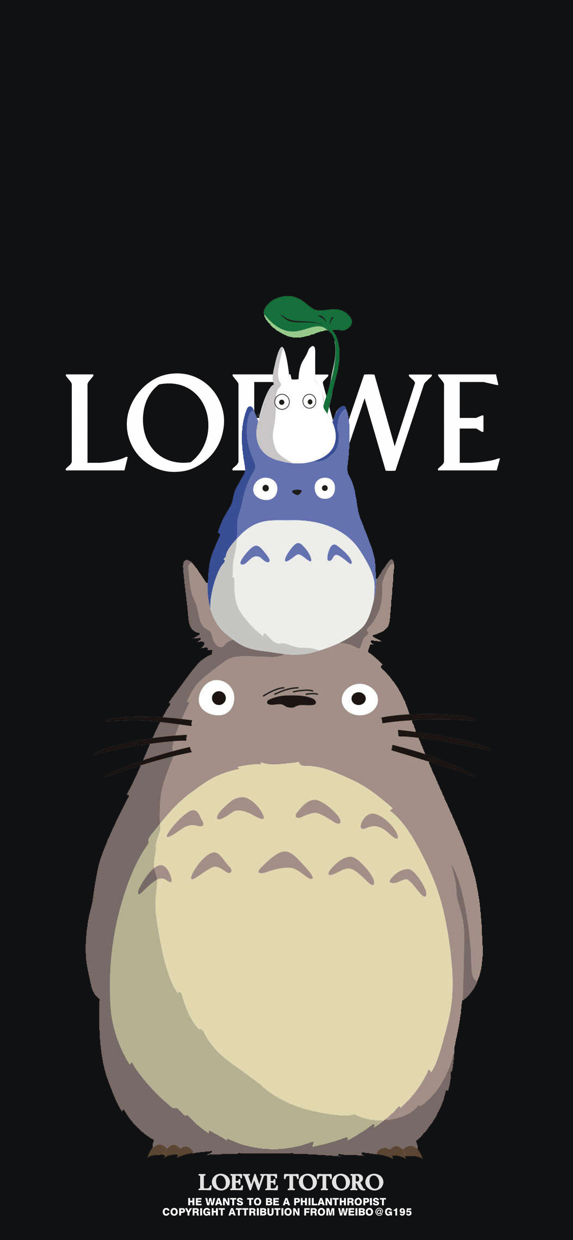 106龙猫手机壁纸系列