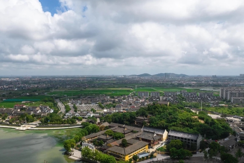 宁波慈溪鸣鹤古镇图片图片