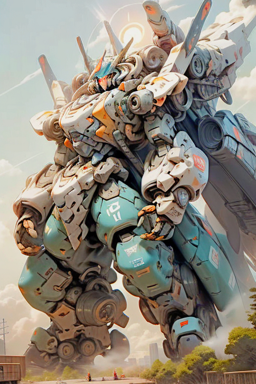 你心中的国漫top# #每日一机甲