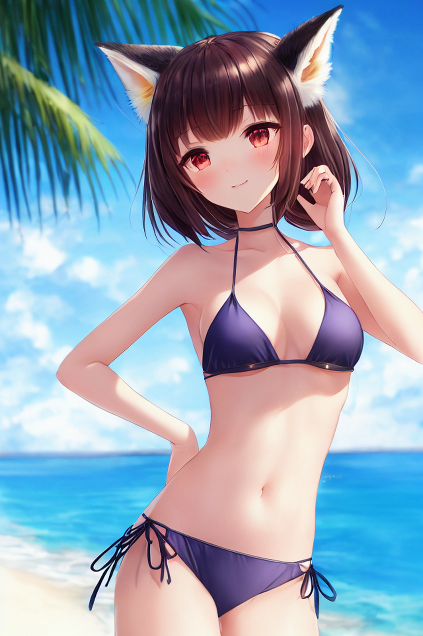 二次元泳装美图#二次元美图