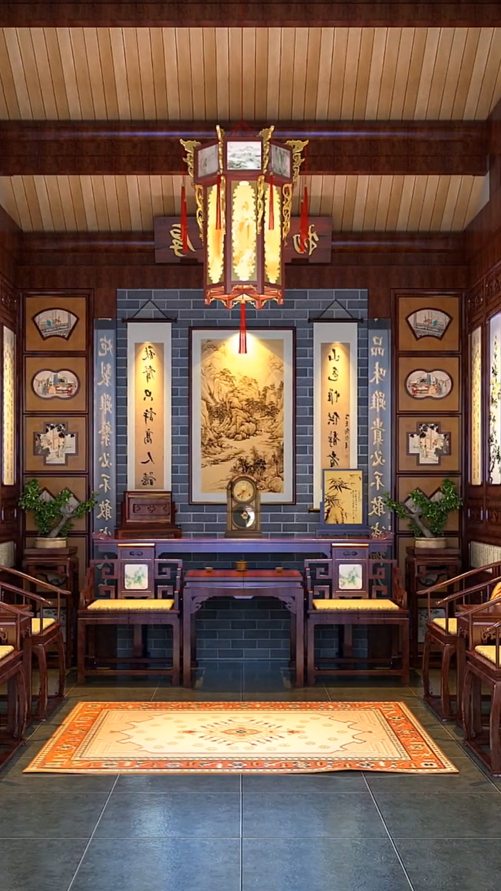 在这座翻新后的祖宅里,能感受到父辈曾经的辉煌和家