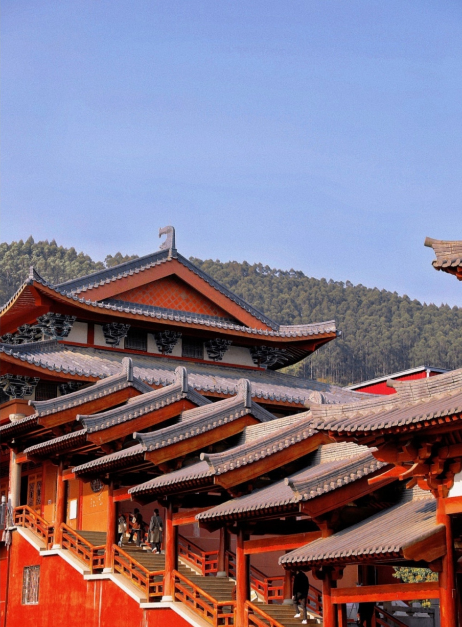 五一出游记-五月的第一天是安排给上香的#福州旗山万佛寺