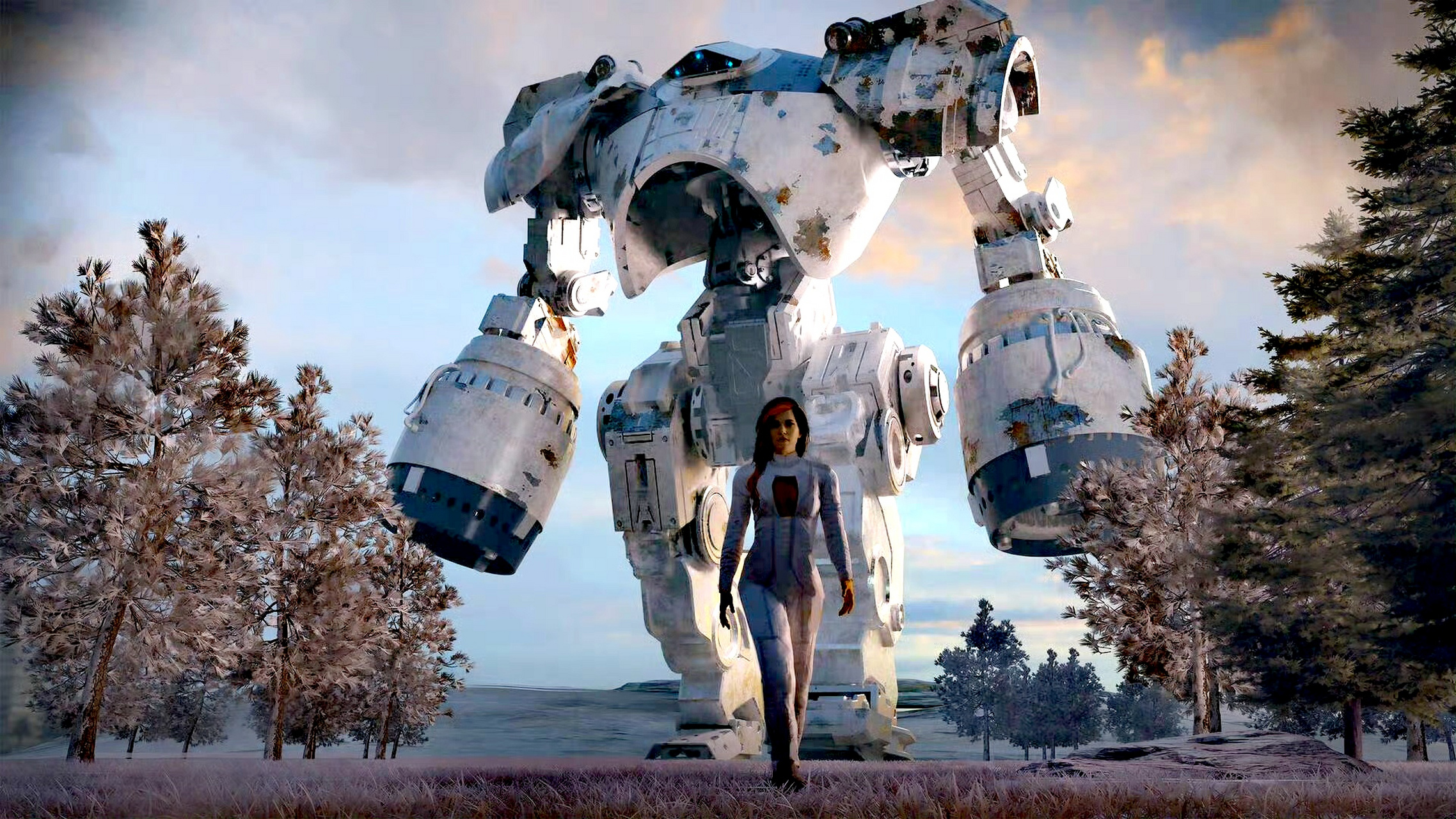 画家artem chebokha科幻场景作品欣赏用出色的光影展现了一个高度发达